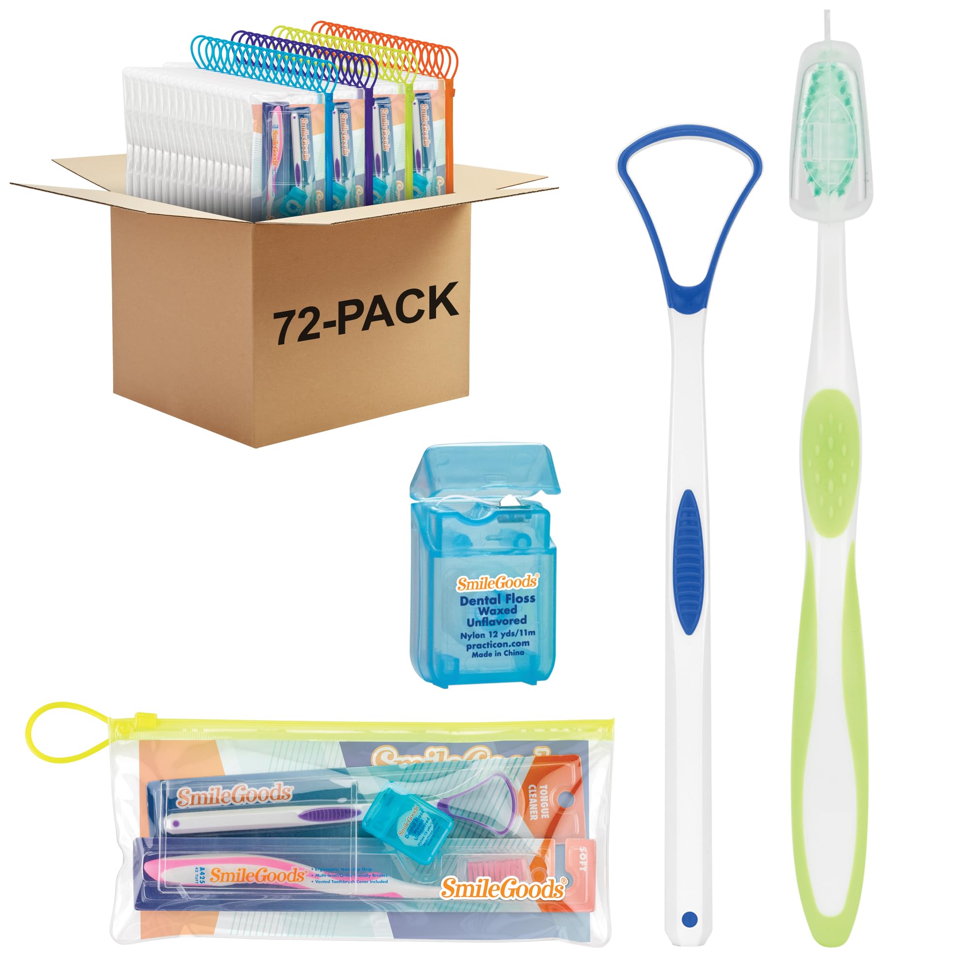 Amazon.com: SmileGoods Adult Hygiene Dental Care Kit with